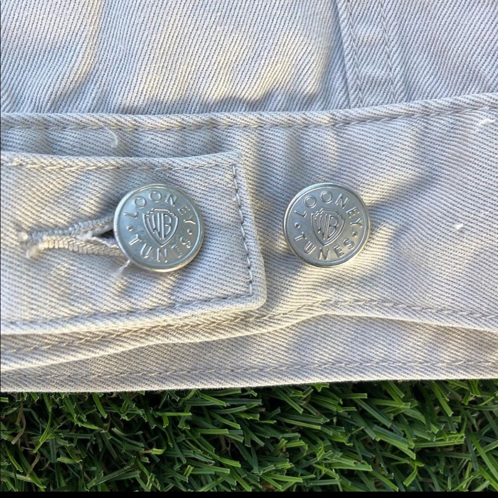 Looney Tunes khaki denim Jacket - Picture 3 of 5